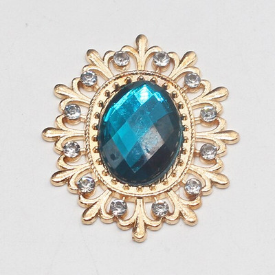 Vruća rasprodaja, 10 komada 25*28 mm modni akrilni metalni gumbi s rubom latica za zanatski pribor za šivanje DIY ručno izrađena ukrasna odjeća