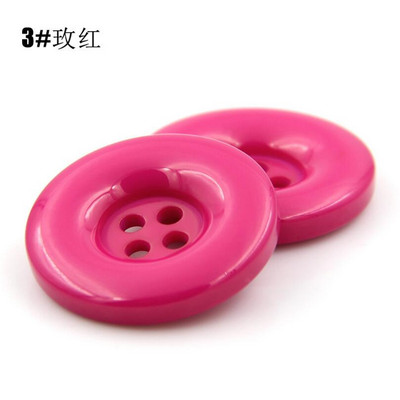 15 χιλιοστά 18 χιλιοστά 20 χιλιοστά 23 χιλιοστά 25 χιλιοστά 28 χιλιοστά 30 χιλιοστά 34 χιλιοστά 38 χιλιοστά 4 τρύπες πλαστική ρητίνη στρογγυλά κουμπιά Μαύρο λευκό κουμπί για ράψιμο Scrapbooking DIY