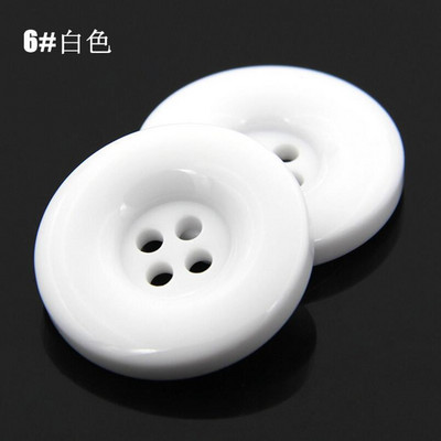 15 χιλιοστά 18 χιλιοστά 20 χιλιοστά 23 χιλιοστά 25 χιλιοστά 28 χιλιοστά 30 χιλιοστά 34 χιλιοστά 38 χιλιοστά 4 τρύπες πλαστική ρητίνη στρογγυλά κουμπιά Μαύρο λευκό κουμπί για ράψιμο Scrapbooking DIY