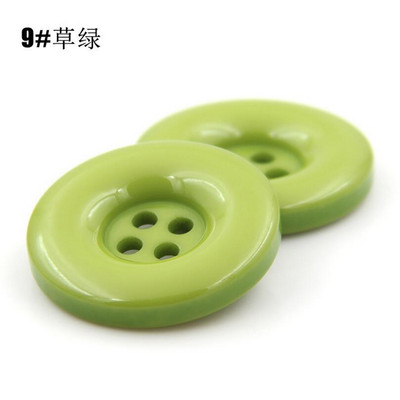 15 χιλιοστά 18 χιλιοστά 20 χιλιοστά 23 χιλιοστά 25 χιλιοστά 28 χιλιοστά 30 χιλιοστά 34 χιλιοστά 38 χιλιοστά 4 τρύπες πλαστική ρητίνη στρογγυλά κουμπιά Μαύρο λευκό κουμπί για ράψιμο Scrapbooking DIY