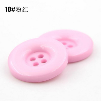 15 χιλιοστά 18 χιλιοστά 20 χιλιοστά 23 χιλιοστά 25 χιλιοστά 28 χιλιοστά 30 χιλιοστά 34 χιλιοστά 38 χιλιοστά 4 τρύπες πλαστική ρητίνη στρογγυλά κουμπιά Μαύρο λευκό κουμπί για ράψιμο Scrapbooking DIY