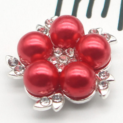 Κουμπί λουλουδιών μαργαριταριών 21mm για ρούχα Diy Manualidades Διακοσμητικό πολύχρωμο κουμπί ραπτικής στρας για κεντήματα