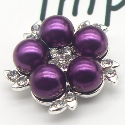 Κουμπί λουλουδιών μαργαριταριών 21mm για ρούχα Diy Manualidades Διακοσμητικό πολύχρωμο κουμπί ραπτικής στρας για κεντήματα