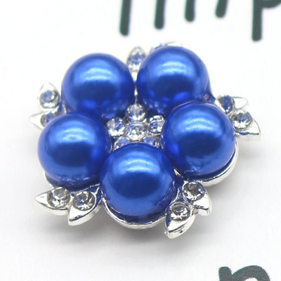 Κουμπί λουλουδιών μαργαριταριών 21mm για ρούχα Diy Manualidades Διακοσμητικό πολύχρωμο κουμπί ραπτικής στρας για κεντήματα