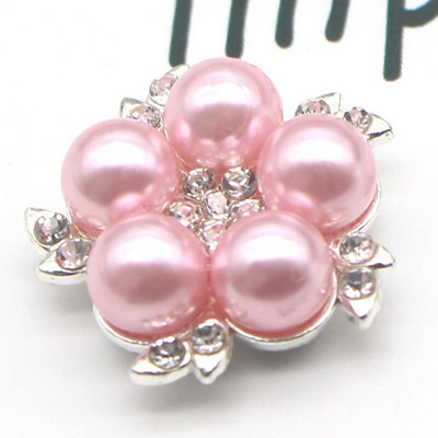 Κουμπί λουλουδιών μαργαριταριών 21mm για ρούχα Diy Manualidades Διακοσμητικό πολύχρωμο κουμπί ραπτικής στρας για κεντήματα