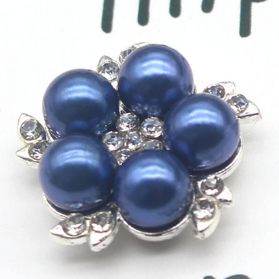 Κουμπί λουλουδιών μαργαριταριών 21mm για ρούχα Diy Manualidades Διακοσμητικό πολύχρωμο κουμπί ραπτικής στρας για κεντήματα