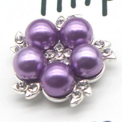 Κουμπί λουλουδιών μαργαριταριών 21mm για ρούχα Diy Manualidades Διακοσμητικό πολύχρωμο κουμπί ραπτικής στρας για κεντήματα