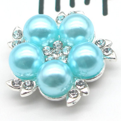 Κουμπί λουλουδιών μαργαριταριών 21mm για ρούχα Diy Manualidades Διακοσμητικό πολύχρωμο κουμπί ραπτικής στρας για κεντήματα