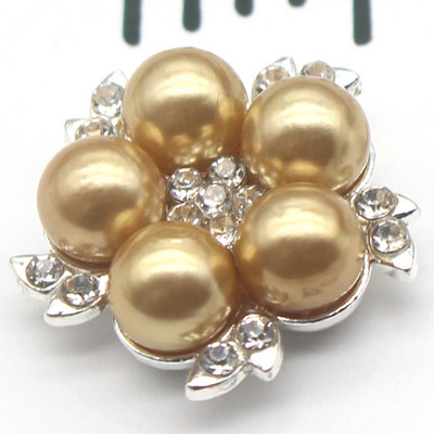 Κουμπί λουλουδιών μαργαριταριών 21mm για ρούχα Diy Manualidades Διακοσμητικό πολύχρωμο κουμπί ραπτικής στρας για κεντήματα