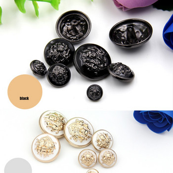 6 бр./компл. 10-28 мм висококачествени метални копчета в британски стил за дрехи, марка модни шевни консумативи, аксесоари за дрехи