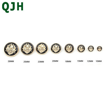 6 бр./компл. 10-28 мм висококачествени метални копчета в британски стил за дрехи, марка модни шевни консумативи, аксесоари за дрехи