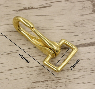 Massiivsest messingist päitsetega konksuga kott Kinnitus koera kaelarihm lemmikloomade jalutusrihm rihm rihm klamber Nahast tarvik