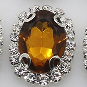 NAUJIENA 10 vnt./rinkinys 20*25MM ovalios akrilo kalnų krištolinio akmens mygtukai užsegamos plokščios nugaros mygtukas, skirtas Scarpbooking Vestuviniams plaukų aksesuarams dekoratyvinis