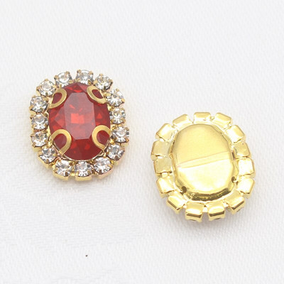 10 buc. Butoane din metal cu aur, placate cu culori mixte, pentru îmbrăcăminte, lucrare manuală, bijuterii, accesorii pentru decorare.