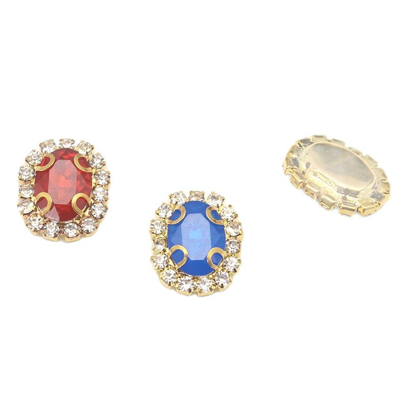 10 buc. Butoane din metal cu aur, placate cu culori mixte, pentru îmbrăcăminte, lucrare manuală, bijuterii, accesorii pentru decorare.