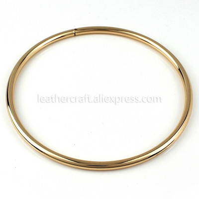 1x Μεταλλικό συμπαγές O-ring τσάντα λαβής Αντικατάσταση τσάντας λουράκι αποσκευών DIY Fashion Hardware Αξεσουάρ 115mm (4-1/2")