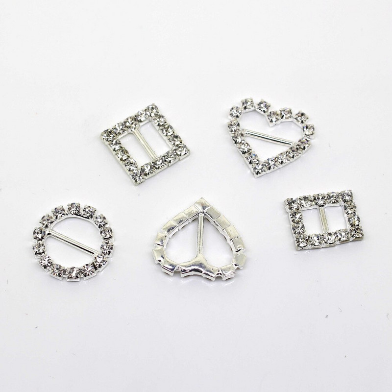 ZMASEY kuum müük 10 tk/partii segasuurus kivist pandlad kristallkaunistusega pulmapael ja kingavihm riidest pandlad kinnitus