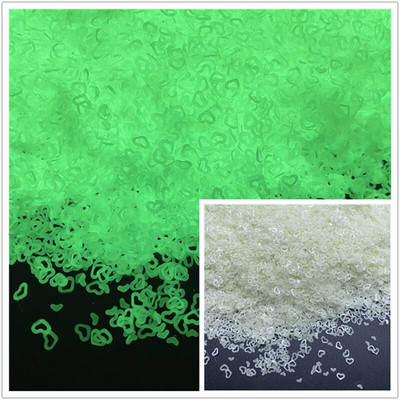 1000 kom/lot 3 mm svjetleće mjesečeve zvijezde za DIY pribor Nails Art Polimer prozirna glina Dodaci DIY šljokice Spomenar Shakes Craft