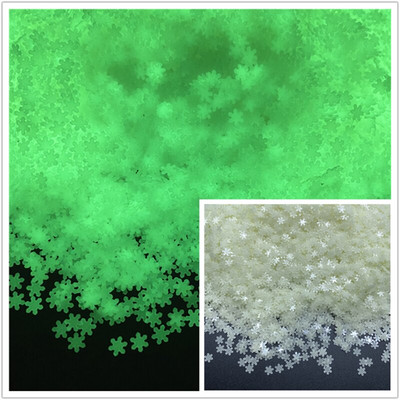 1000 kom/lot 3 mm svjetleće mjesečeve zvijezde za DIY pribor Nails Art Polimer prozirna glina Dodaci DIY šljokice Spomenar Shakes Craft