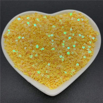 10000Pcs/Παρτίδα 10g 3mm πούλιες PVC Επίπεδες πεντάκτινες παγιέτες με φαρδιά πούλιες Sewing Craft DIY Scrapbooking