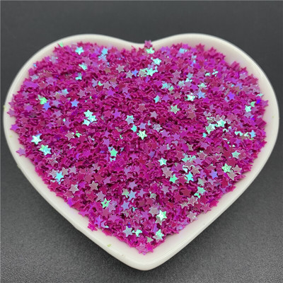 10000Pcs/Παρτίδα 10g 3mm πούλιες PVC Επίπεδες πεντάκτινες παγιέτες με φαρδιά πούλιες Sewing Craft DIY Scrapbooking