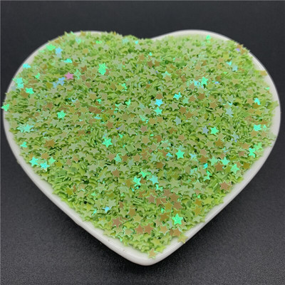 10000Pcs/Παρτίδα 10g 3mm πούλιες PVC Επίπεδες πεντάκτινες παγιέτες με φαρδιά πούλιες Sewing Craft DIY Scrapbooking