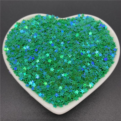 10000Pcs/Παρτίδα 10g 3mm πούλιες PVC Επίπεδες πεντάκτινες παγιέτες με φαρδιά πούλιες Sewing Craft DIY Scrapbooking