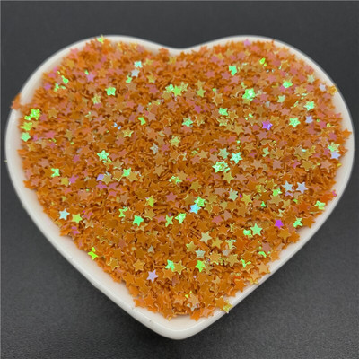 10000Pcs/Παρτίδα 10g 3mm πούλιες PVC Επίπεδες πεντάκτινες παγιέτες με φαρδιά πούλιες Sewing Craft DIY Scrapbooking