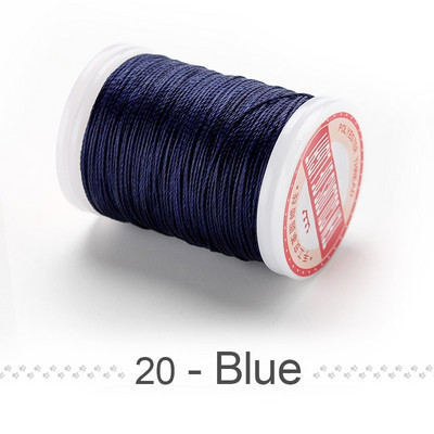 Visokokvalitetni navošteni konac od 0,5 mm Okrugla poliesterska užad Čvrsta užad obložena voskom za pletene narukvice DIY šivanje kože 120M