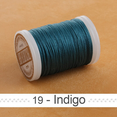 Nauji 0,6 mm apvalūs vaškuoti siūlai, skirti siuvinėti odą poliesterio virvele, padengta vašku, virvelėmis pintos piniginės balnelio „pasidaryk pats“ priedai