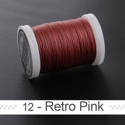 0,4 mm fir rotund cerat snur puternic din poliester șiruri acoperite cu ceară pentru artizanat din piele, cusut brățări împletite, accesorii bricolaj