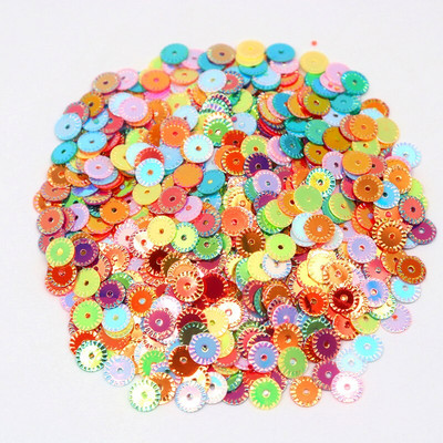 Flower Sequin 6mm Loose Sequins for Crafts Pailettes Cucito Craft Sewing Paillette Lentejuelas Para Coser 10g