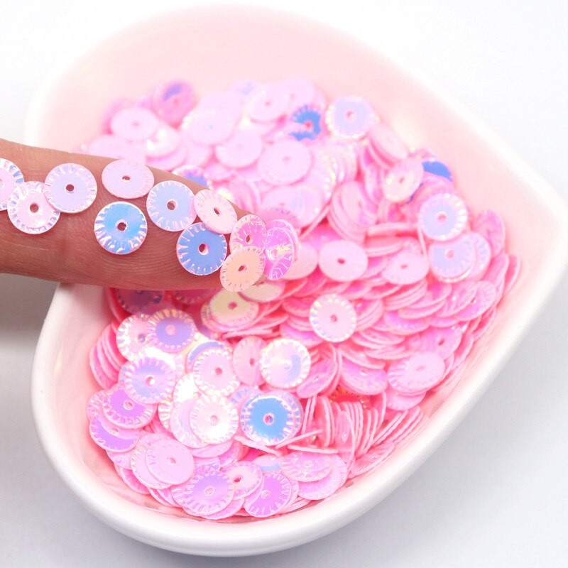 Flower Sequin 6mm Loose Sequins for Crafts Pailettes Cucito Craft Sewing Paillette Lentejuelas Para Coser 10g