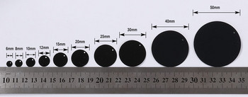 Пайети 30 mm 40 mm 50 mm Пайети за изработка Големи кръгли пайети Paillette Lentejuelas With1 Side Hole Направи си сам аксесоари за ръчно шиене