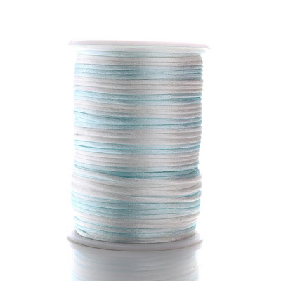 Sârmă împletită cu noduri chinezești de 20 m și 2,5 mm, frânghie în grad de sârmă, pentru realizarea de bijuterii, brățară DIY, frânghie lucrată manual, fir împletit (nu 1 rolă)