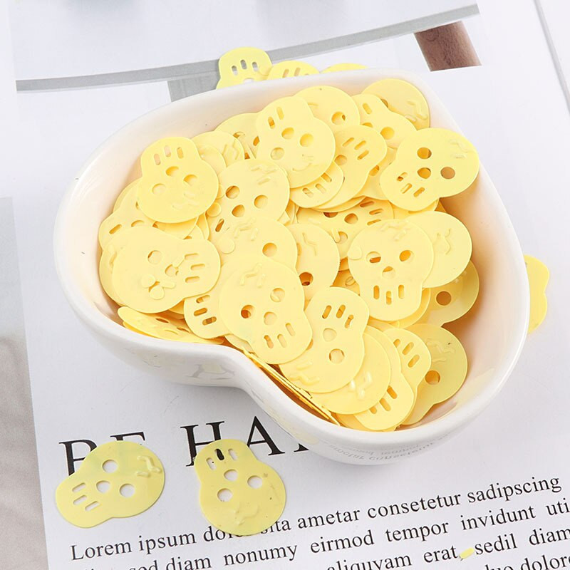 10g/Pakiranje Pauci Bundeva Šišmiš Vještica Ghos Šljokice Dekoracija za Noć vještica Dječji DIY Poklon kostim Lentejuelas Materijal