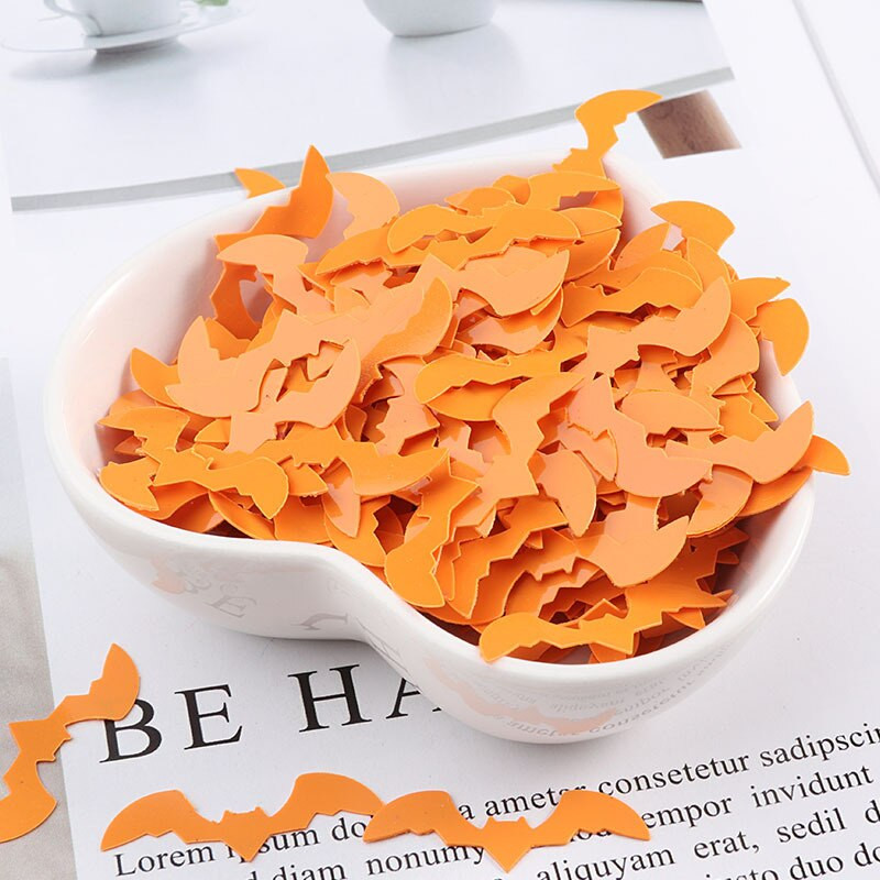 10g/Pakiranje Pauci Bundeva Šišmiš Vještica Ghos Šljokice Dekoracija za Noć vještica Dječji DIY Poklon kostim Lentejuelas Materijal