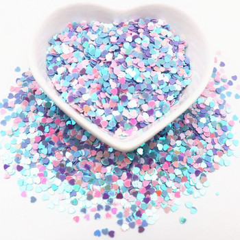 Оформени пайети Коледна украса Shell Star Snowflake PVC Loose Sequin Beauty Glitter Paillettes for Nailart Slime Filling