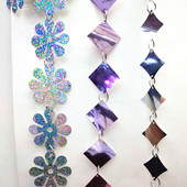 100 vnt. laisvi, plokšti blizgučiai amatams „pasidaryk pats“ Užuolaidos Aksesuarai Vestuvių dekoras Laisvas Paillette