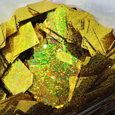 100 vnt. laisvi, plokšti blizgučiai amatams „pasidaryk pats“ Užuolaidos Aksesuarai Vestuvių dekoras Laisvas Paillette