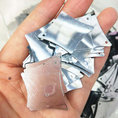 100 vnt. laisvi, plokšti blizgučiai amatams „pasidaryk pats“ Užuolaidos Aksesuarai Vestuvių dekoras Laisvas Paillette