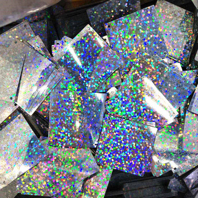 100 vnt. laisvi, plokšti blizgučiai amatams „pasidaryk pats“ Užuolaidos Aksesuarai Vestuvių dekoras Laisvas Paillette