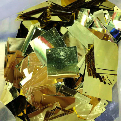 100 vnt. laisvi, plokšti blizgučiai amatams „pasidaryk pats“ Užuolaidos Aksesuarai Vestuvių dekoras Laisvas Paillette