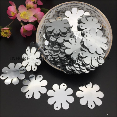 100 vnt. laisvi, plokšti blizgučiai amatams „pasidaryk pats“ Užuolaidos Aksesuarai Vestuvių dekoras Laisvas Paillette