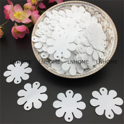 100 vnt. laisvi, plokšti blizgučiai amatams „pasidaryk pats“ Užuolaidos Aksesuarai Vestuvių dekoras Laisvas Paillette