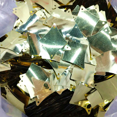 100 vnt. laisvi, plokšti blizgučiai amatams „pasidaryk pats“ Užuolaidos Aksesuarai Vestuvių dekoras Laisvas Paillette