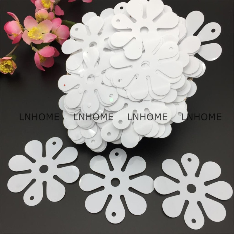 100 vnt. laisvi, plokšti blizgučiai amatams „pasidaryk pats“ Užuolaidos Aksesuarai Vestuvių dekoras Laisvas Paillette