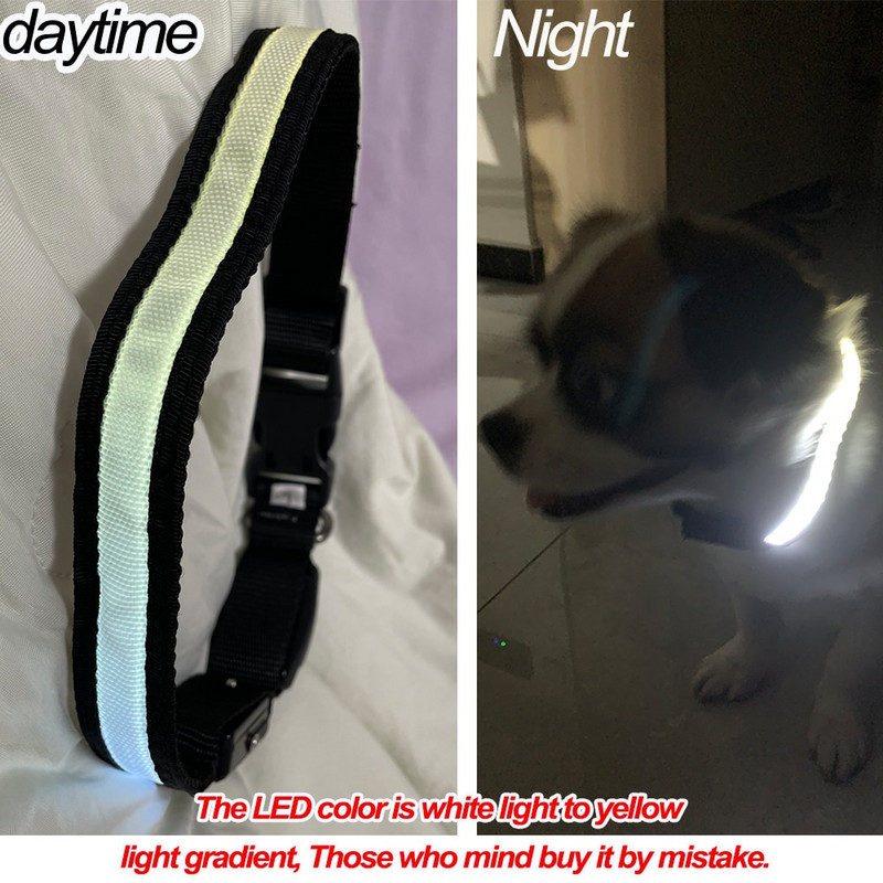 Apple Airtag GPS ieškiklis Vandeniui atsparus led šunų antkaklio šviestuvas USB įkraunamas plaukimas naktį Apple Air Tag Tracker dėklui