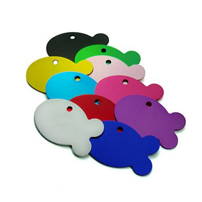 Vairumtirdzniecība 100X personalizēta tukša suņa ID birka Pielāgota suņa vārda birka Tālruņa mājdzīvnieka identifikācijas birkas Suņu kaķu mājdzīvnieks Militārais vīrietis Alumīnijs