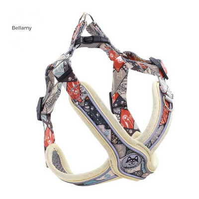 Novi kućni ljubimci Dodaci za pse Svjetleći podesivi pojas za pse Štene Prsluk Ovratnik Povodac Francuski buldog Srednji Mali Veliki Pas